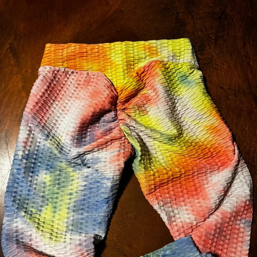 Colorful Tie-Dye Leggings‎ - Picture 4 of 4